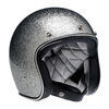 Casco moto aperto Biltwell Bonanza argento glitter