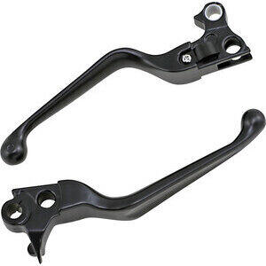 Set leve comando manubrio freno e frizione per Harley-Davidson Sportster '96-'03 Drag Specialties Wide Blade nero