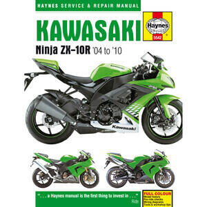 Manuale di officina per Kawasaki ZX-10R '04-'10