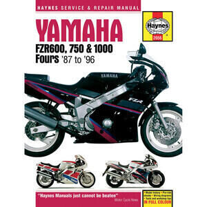 Manual de taller Yamaha FZR 600-1100