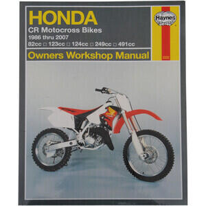 Manuale di officina per Honda CR 125-500 '86-'07