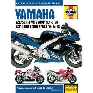 Manuale di officina per Yamaha YZF 1000 R -\'00
