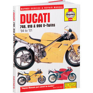 Manuale di officina per Ducati 748-996 -'01