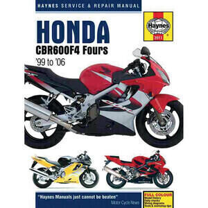 Workshop manual Honda CBR 600 F \'99-\'06