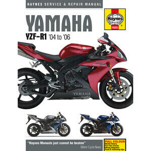 Manuale di officina per Yamaha YZF-R1 1000 '04-'06