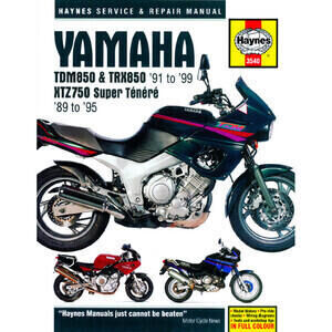 Manuale di officina per Yamaha XTZ 750 Super Tenerè
