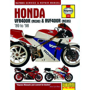Manuale di officina per Honda VFR 400 '89-