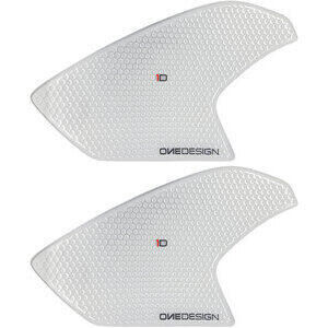 Fuel tank knee pads BMW R 1200 GS \'13- transparent pair