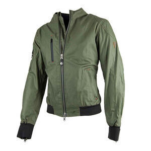 Giacca moto By City Sport verde