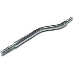Ricambio pedane Tarozzi asta rinvio 250mm acciaio M6 maschio sagomata
