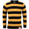 Sweatshirt 13 1/2 Outlaw stripes noir/jaune