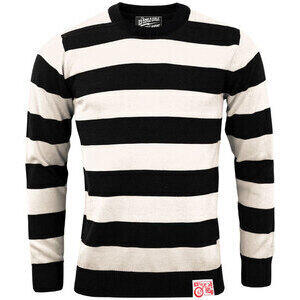 Felpa 13 1/2 Outlaw righe nero/bianco