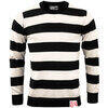 Felpa 13 1/2 Outlaw righe nero/bianco