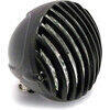 Faro anteriore 4.5'' per Harley-Davidson Prison alogeno attacco basso nero opaco