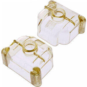 Vaschetta carburatori Bing CV plastica trasparente coppia