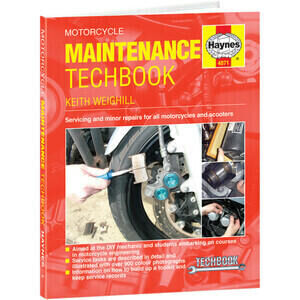 Motorcycle techbook Haynes Maintenance