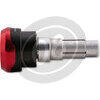Coppia contrappesi antivibranti portaspecchietti Highsider Akron LS rosso - Foto 3
