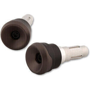 Coppia contrappesi antivibranti portaspecchietti Highsider Akron LS titanio opaco