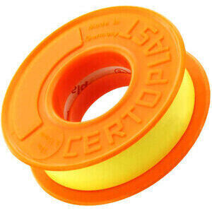 Nastro adesivo isolante 15mm 10mt Certoplast giallo