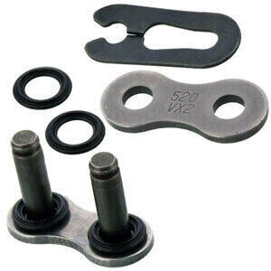 Maglia catena DID 520VX2 grigio con clip