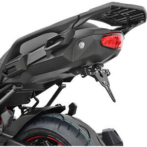 Support de plaque d\'immatriculation Kawasaki KLZ 1000 Versys \'17-\'18 Zieger Pro