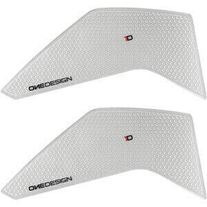 Fuel tank knee pads Honda CRF 1000 Africa Twin transparent pair