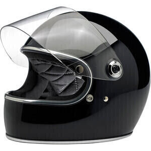 Casco moto integrale Biltwell Gringo S nero lucido