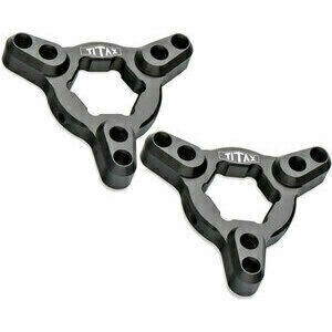 Registro precarico forcella Titax 19mm coppia nero