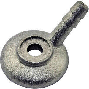 Banjo carburant carburateur Dell\'Orto 6mm alu coudé