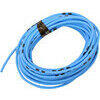 Cavo elettrico 0.82mm azzurro/nero 4mt