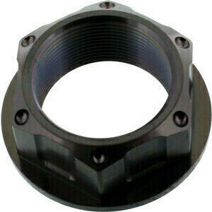 Dado cannotto di sterzo M24x1 alluminio JMP lavorato nero