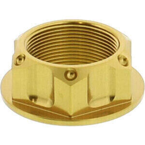 Dado cannotto di sterzo M28x1 alluminio JMP oro
