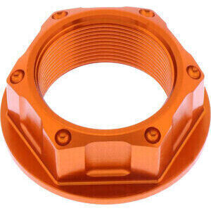 Dado cannotto di sterzo M28x1 alluminio JMP arancione
