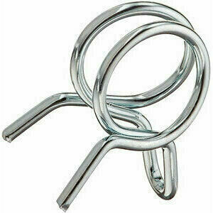 Fuel hose clip 12-13mm chrome
