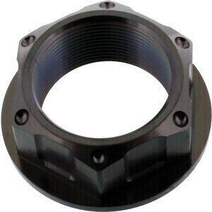 Dado cannotto di sterzo M25x1 alluminio Pro Bolt lavorato nero