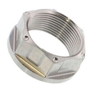 Achsmutter M25x1.5 Schlüssel 28mm Titan grau