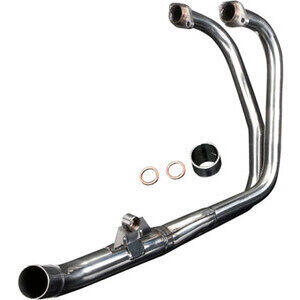 Collettore di scarico per Kawasaki ER-5 completo inox