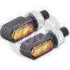 Coppia frecce led Highsider Bronx mini titanio fumè - Foto 4