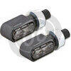 Coppia frecce led Highsider Bronx mini titanio fumè - Foto 3