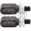 Coppia frecce led Highsider Bronx mini titanio fumè - Foto 2
