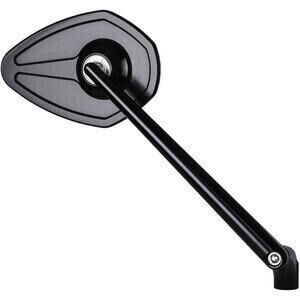 Specchietto retrovisore reversibile Motogadget M-View Sport lungo senza vetro nero