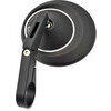 Specchietto retrovisore bar-end Daytona D-8 nero
