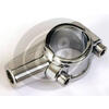Collare porta specchietti 22mm Classic cromo sinistro - Foto 3