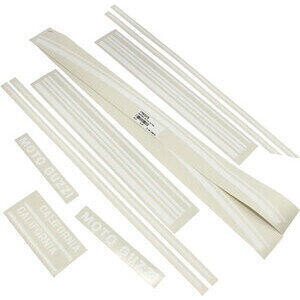 Adesivo per Moto Guzzi 850 T3 California kit completo oro/bianco