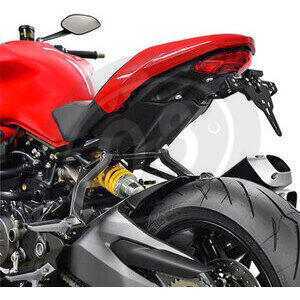 Portatarga per Ducati Monster 821 '18- completo Zieger Pro