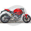 Impianto di scarico per Ducati Monster 696 inox QD Exhaust Ex-Box - Foto 2