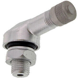 Vástago de válvula de neumático 8.3mm 90° gris mate