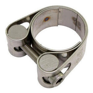 Fascetta fissaggio collettori 43-46mm inox