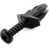 Vite per carenature M6x11mm nero set 10pz - Foto 2