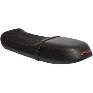 Sella completa per Moto Guzzi V 7 i.e. biposto logo rosso